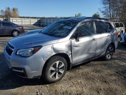 Salvage cars for sale at Arlington, WA auction: 2017 Subaru Forester 2.5I Limited