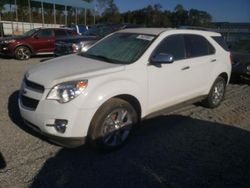 Salvage cars for sale at Spartanburg, SC auction: 2015 Chevrolet Equinox LTZ