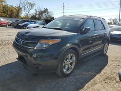 Salvage cars for sale at Bridgeton, MO auction: 2013 Ford Explorer Limited