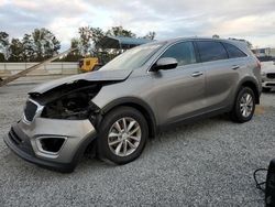 Salvage cars for sale at Spartanburg, SC auction: 2017 KIA Sorento LX