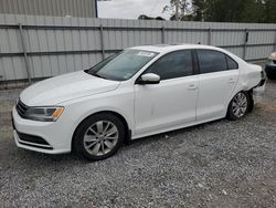 Salvage cars for sale at Gastonia, NC auction: 2016 Volkswagen Jetta SE