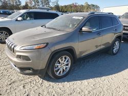 Vehiculos salvage en venta de Copart Spartanburg, SC: 2016 Jeep Cherokee Limited