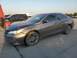 2017 Toyota Camry LE en venta en Grand Prairie, TX