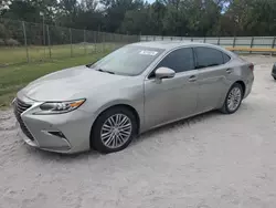 Salvage cars for sale at Fort Pierce, FL auction: 2017 Lexus ES 350