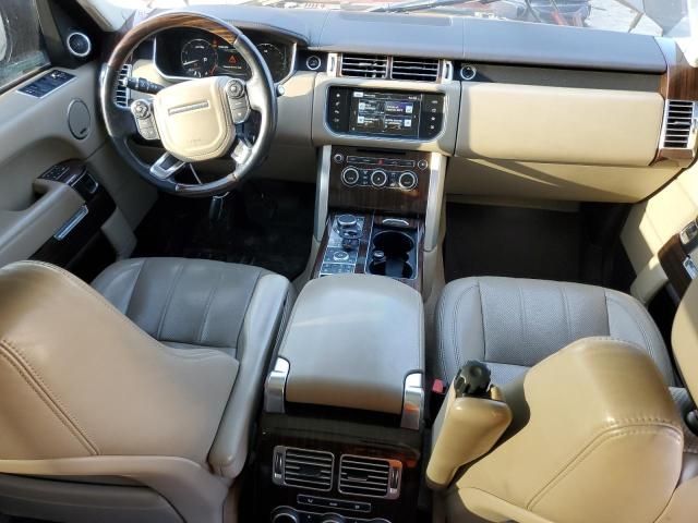 2016 Land Rover Range Rover HSE