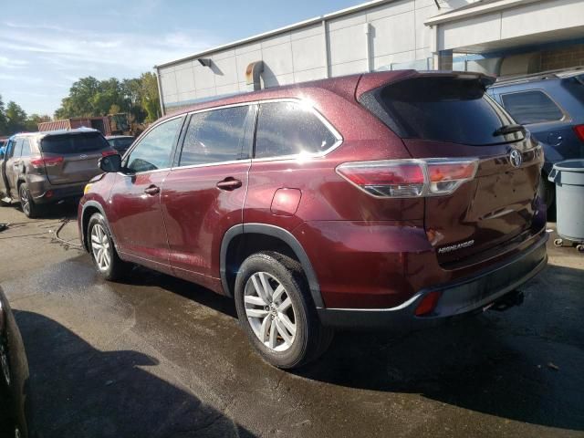 2014 Toyota Highlander LE