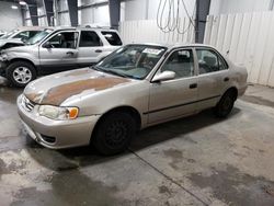 Salvage cars for sale at Ham Lake, MN auction: 2001 Toyota Corolla CE