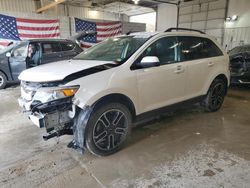 Salvage cars for sale at Columbia, MO auction: 2013 Ford Edge SEL