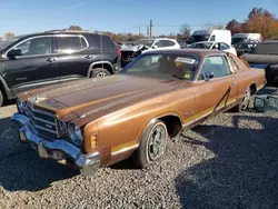 Vehiculos salvage en venta de Copart Hillsborough, NJ: 1977 Dodge Charger