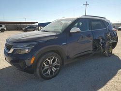 Salvage cars for sale at Andrews, TX auction: 2021 KIA Seltos S