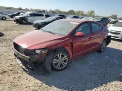 Salvage cars for sale at Kansas City, KS auction: 2018 Hyundai Elantra SEL