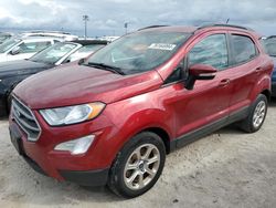 Carros salvage para piezas a la venta en subasta: 2018 Ford Ecosport SE