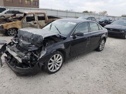 Salvage cars for sale at Kansas City, KS auction: 2013 Audi A4 Premium