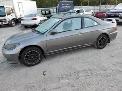 Flood-damaged cars for sale at auction: 2005 Honda Civic EX