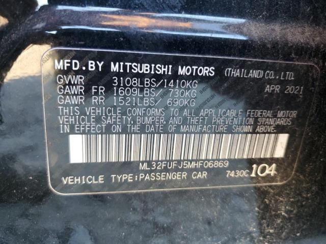 2021 Mitsubishi Mirage G4 ES