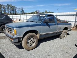 Chevrolet salvage cars for sale: 1992 Chevrolet S Truck S10