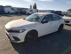 Salvage cars for sale at Hayward, CA auction: 2024 Honda Civic Sport