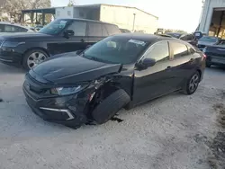 Salvage cars for sale at Riverview, FL auction: 2019 Honda Civic LX