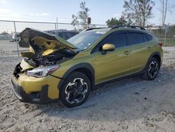 Subaru salvage cars for sale: 2021 Subaru Crosstrek Limited