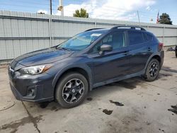 Salvage cars for sale at Littleton, CO auction: 2018 Subaru Crosstrek Premium