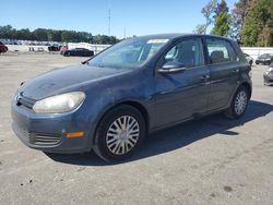 Carros salvage a la venta en subasta: 2012 Volkswagen Golf