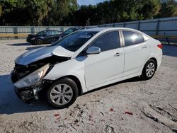 Vehiculos salvage en venta de Copart Fort Pierce, FL: 2015 Hyundai Accent GLS