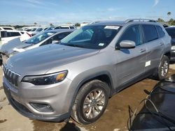 SUV salvage a la venta en subasta: 2019 Jeep Cherokee Latitude Plus