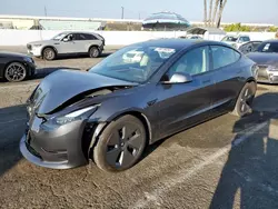 Carros salvage sin ofertas aún a la venta en subasta: 2023 Tesla Model 3