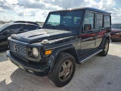 Salvage cars for sale at Arcadia, FL auction: 2002 Mercedes-Benz G 500