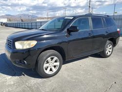 Salvage cars for sale at Sun Valley, CA auction: 2008 Toyota Highlander