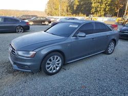 Salvage cars for sale from Copart Concord, NC: 2015 Audi A4 Premium