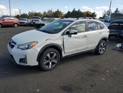 Subaru salvage cars for sale: 2016 Subaru Crosstrek 2.0I Hybrid