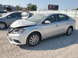 Salvage cars for sale at Wichita, KS auction: 2016 Nissan Sentra S