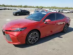 Salvage cars for sale at Fresno, CA auction: 2025 Toyota Camry XSE