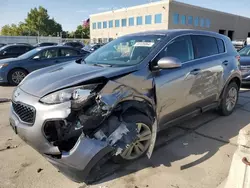 KIA salvage cars for sale: 2019 KIA Sportage LX