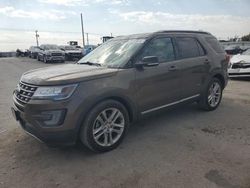 Ford Explorer xlt salvage cars for sale: 2016 Ford Explorer XLT