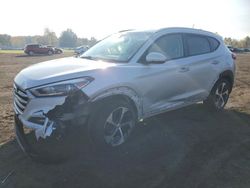 Salvage cars for sale at Columbia Station, OH auction: 2017 Hyundai Tucson Limited