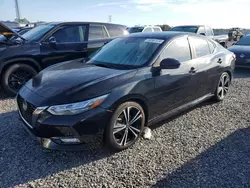 Flood-damaged cars for sale at auction: 2021 Nissan Sentra SR