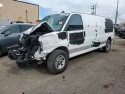 Salvage trucks for sale at Lansing, MI auction: 2023 GMC Savana G2500