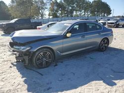 Salvage cars for sale at Loganville, GA auction: 2021 BMW 530 I