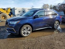 Salvage cars for sale at Lyman, ME auction: 2018 Acura MDX Technology