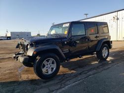 Salvage cars for sale at Chicago Heights, IL auction: 2013 Jeep Wrangler Unlimited Sport