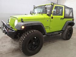 Jeep Wrangler salvage cars for sale: 2012 Jeep Wrangler Sport