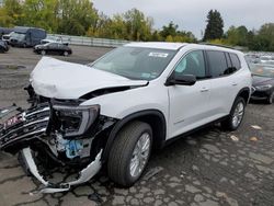 Salvage cars for sale from Copart Portland, OR: 2024 GMC Acadia Uplevel