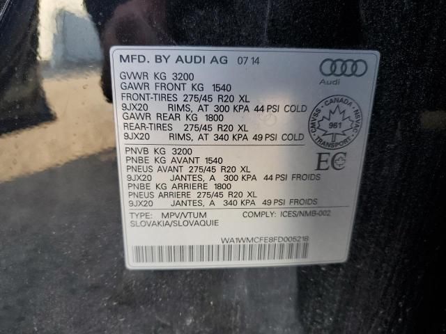 2015 Audi Q7 TDI Prestige