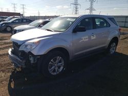 Salvage cars for sale at Elgin, IL auction: 2015 Chevrolet Equinox LS