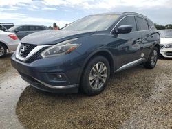 Salvage cars for sale at Riverview, FL auction: 2018 Nissan Murano S