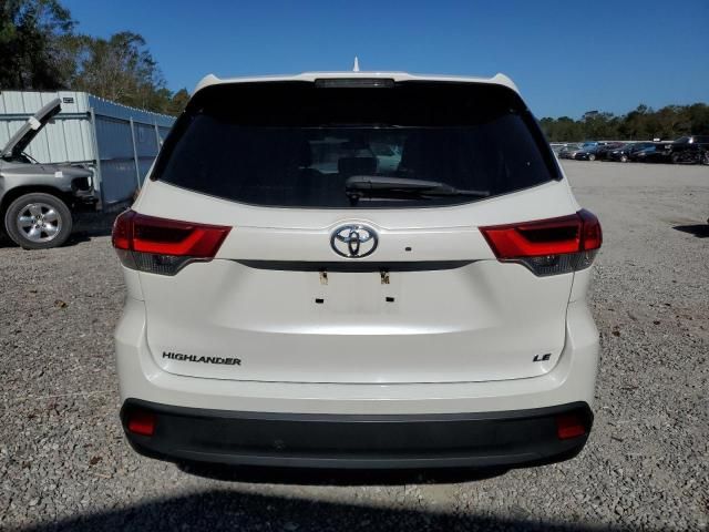 2019 Toyota Highlander LE