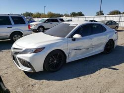 Salvage cars for sale at Sacramento, CA auction: 2022 Toyota Camry XSE