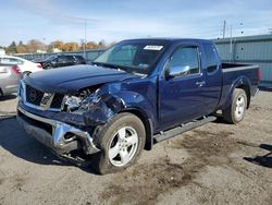 Salvage trucks for sale at Pennsburg, PA auction: 2007 Nissan Frontier King Cab LE